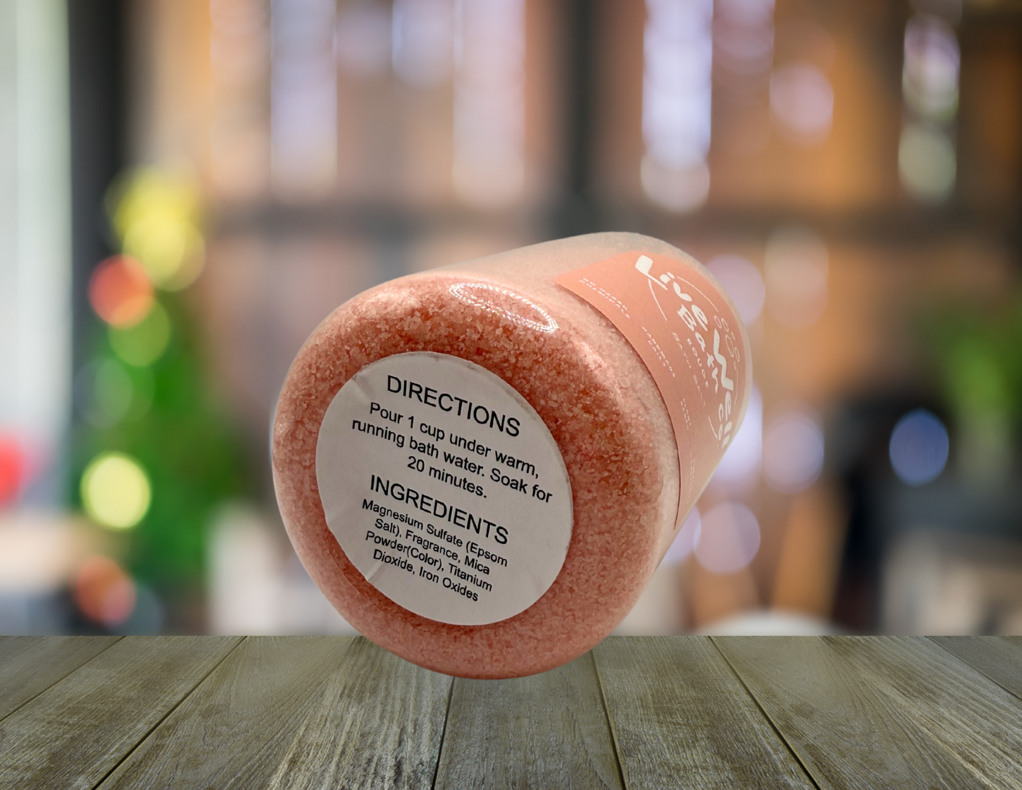 Live Well Bath Co – Rouge Bath Salts (16 oz)