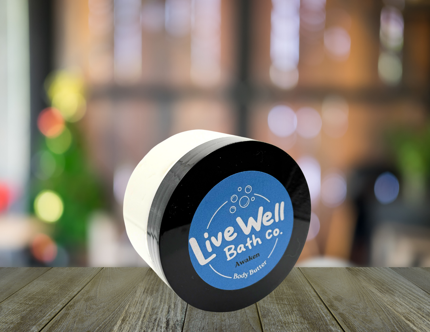 Live Well Bath Co. Awaken Body Butter 8 oz. - Comfortable Cosmetic for Skin Care