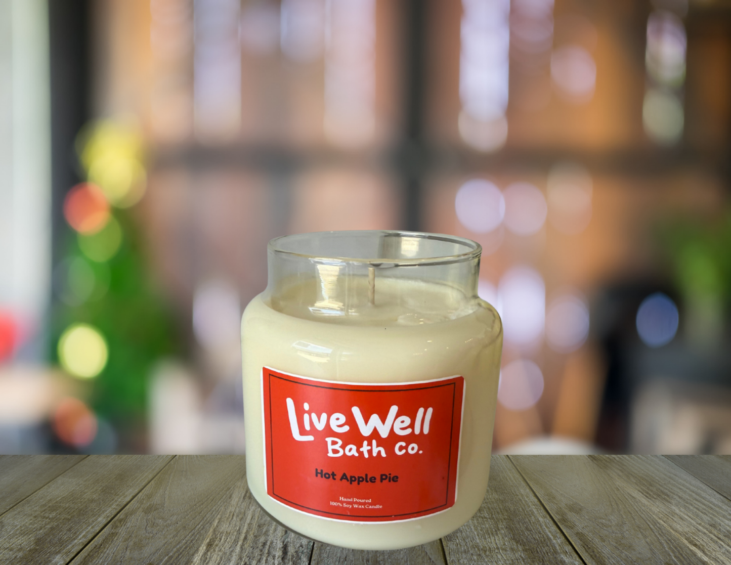 Live Well Bath Co – Hot Apple Pie Candle