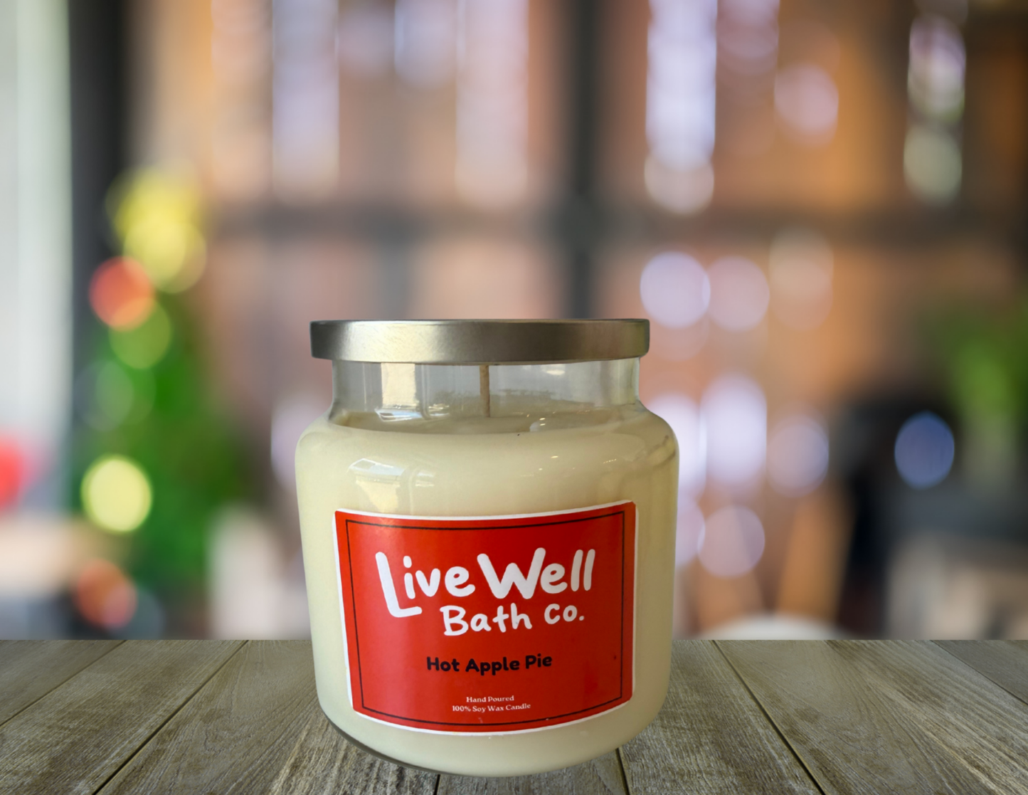 Live Well Bath Co – Hot Apple Pie Candle