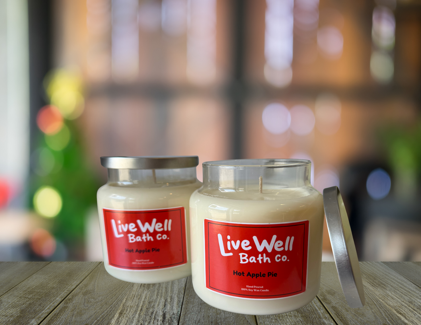 Live Well Bath Co – Hot Apple Pie Candle