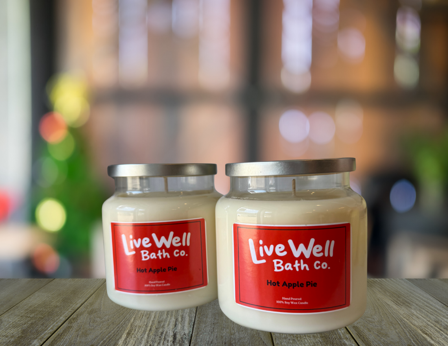 Live Well Bath Co – Hot Apple Pie Candle
