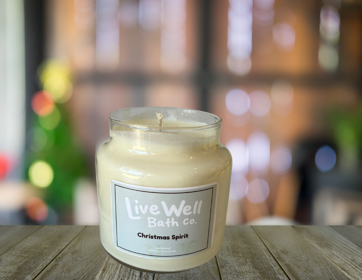Live Well Bath Co – Juniper Frost Candle