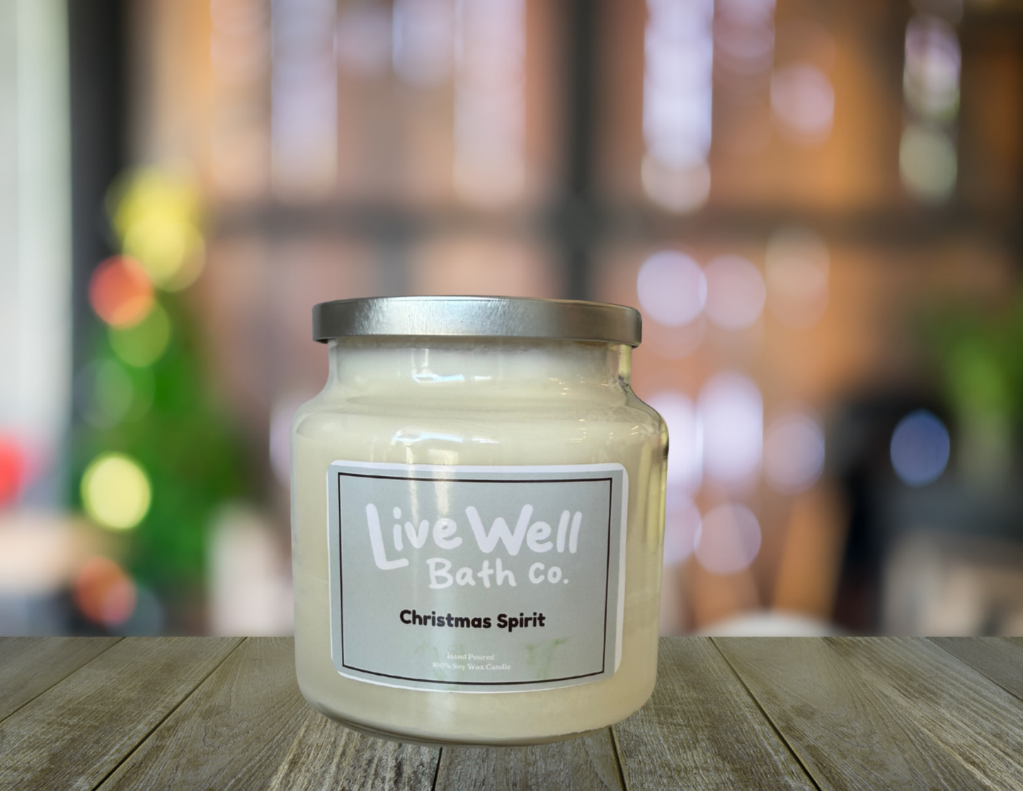 Live Well Bath Co – Juniper Frost Candle