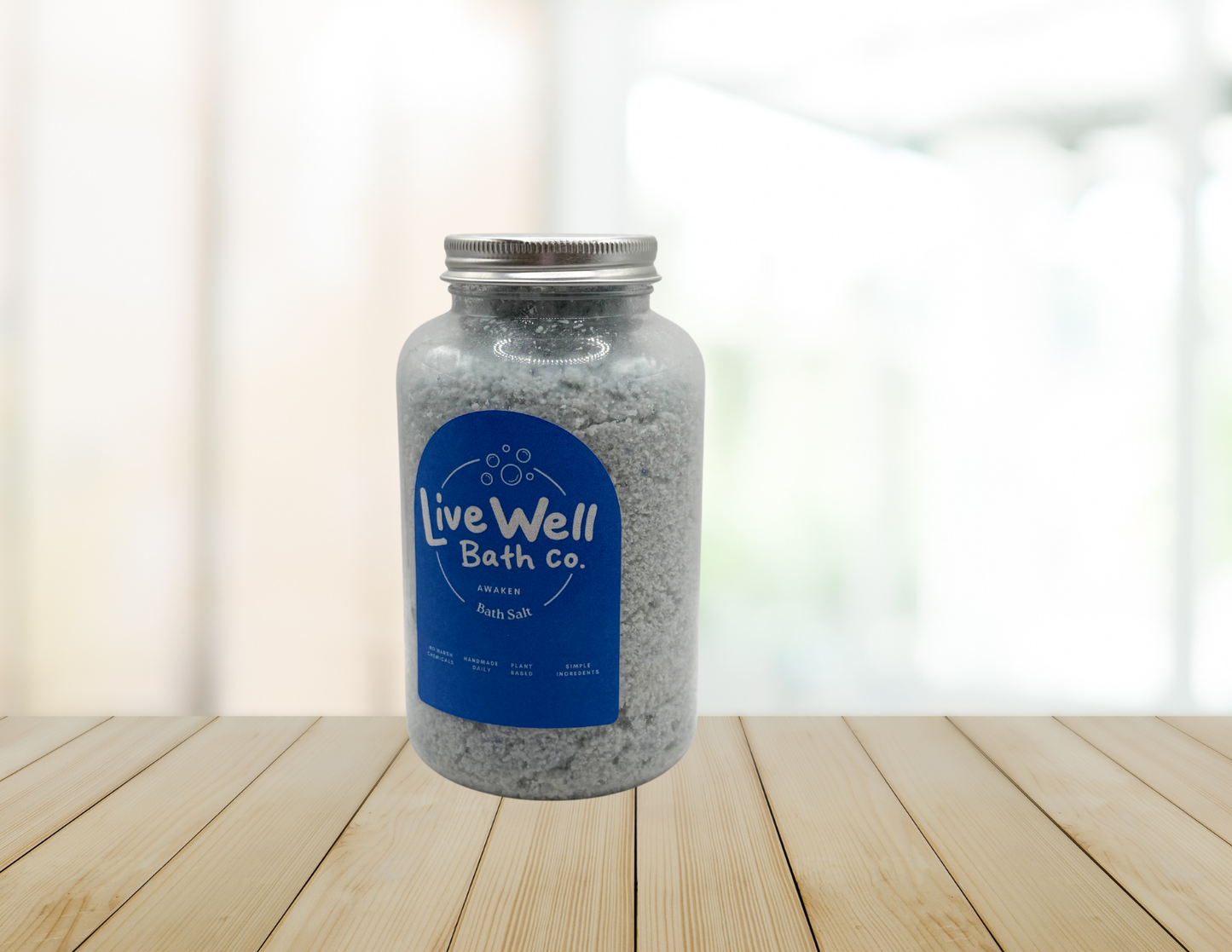 Live Well Bath Co – Awaken Bath Salts (16 oz)