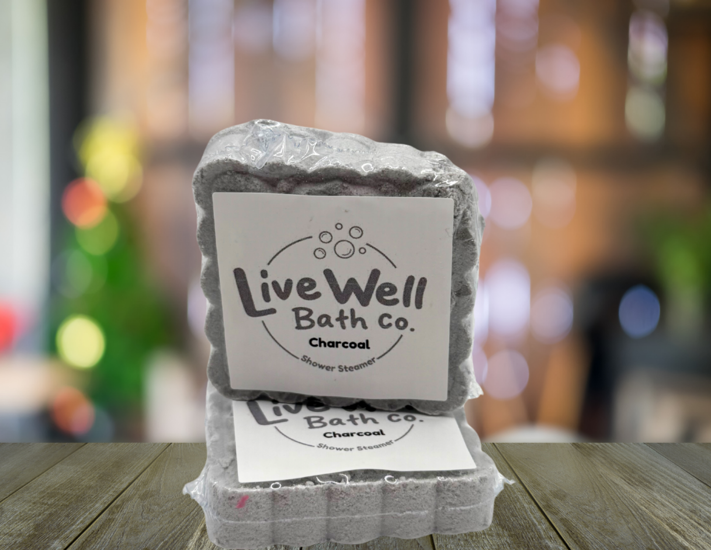 Live Well Bath Co- Charcoal Shower Steamer
