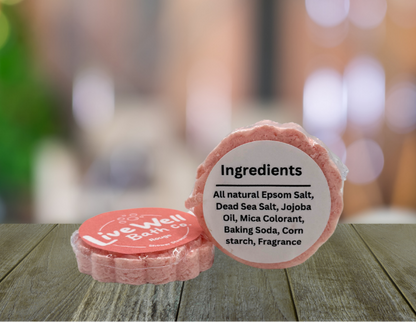 Live Well Bath Co- Rouge Shower Steamer