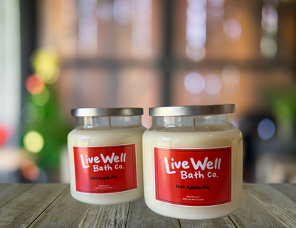 Live Well Bath Co – Hot Apple Pie Candle