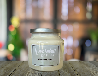 Live Well Bath Co – Juniper Frost Candle