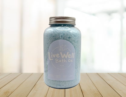 Diva Bath Salts 16 oz - 450g Hypoallergenic Aroma Blend for Muscle Relief