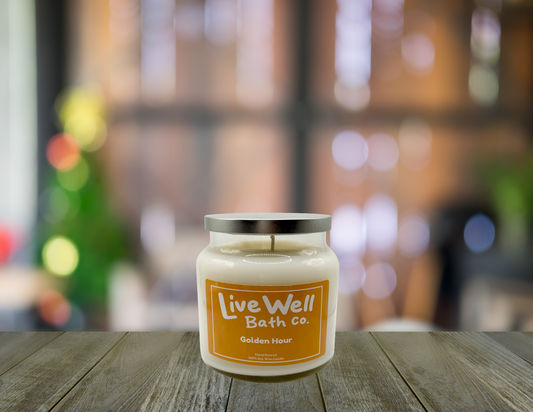 Live Well Bath Co – Golden Hour Candle
