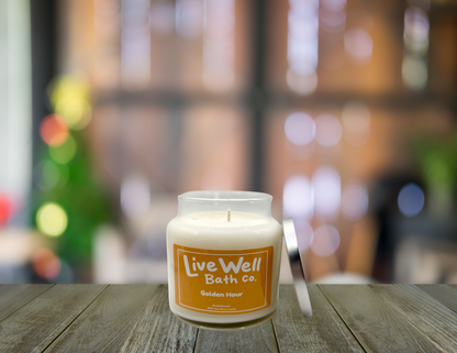 Live Well Bath Co – Golden Hour Candle