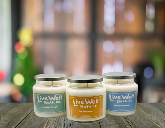 Live Well Bath Co – Winter Woods Candle