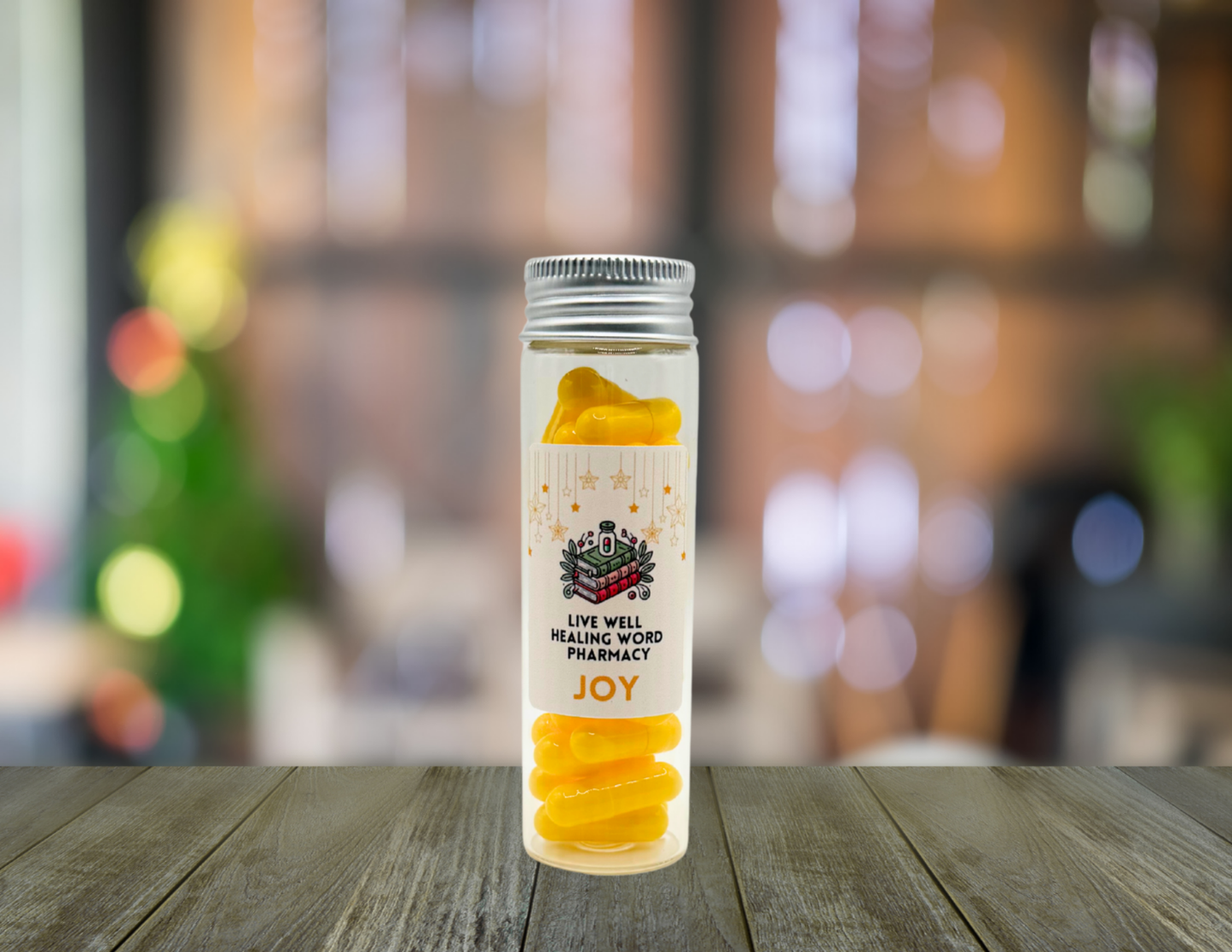 Live Well Bath Co- Healing Words Pharmacy Joy Pills