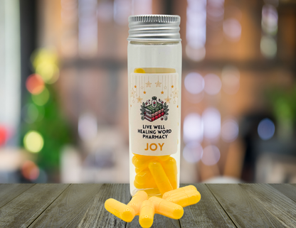 Live Well Bath Co- Healing Words Pharmacy Joy Pills