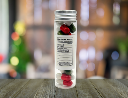 Live Well Bath Co- Healing Words Pharmacy Christmas Pills