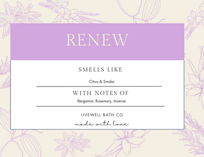 Renew Exfoliating Body Scrub – Smooth & Refreshing Self-Care