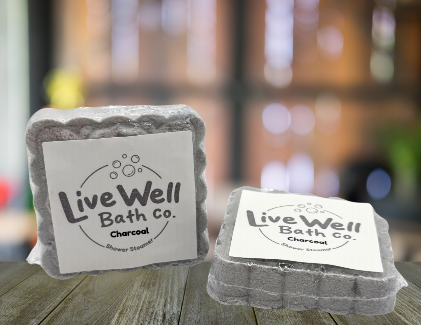 Live Well Bath Co- Charcoal Shower Steamer