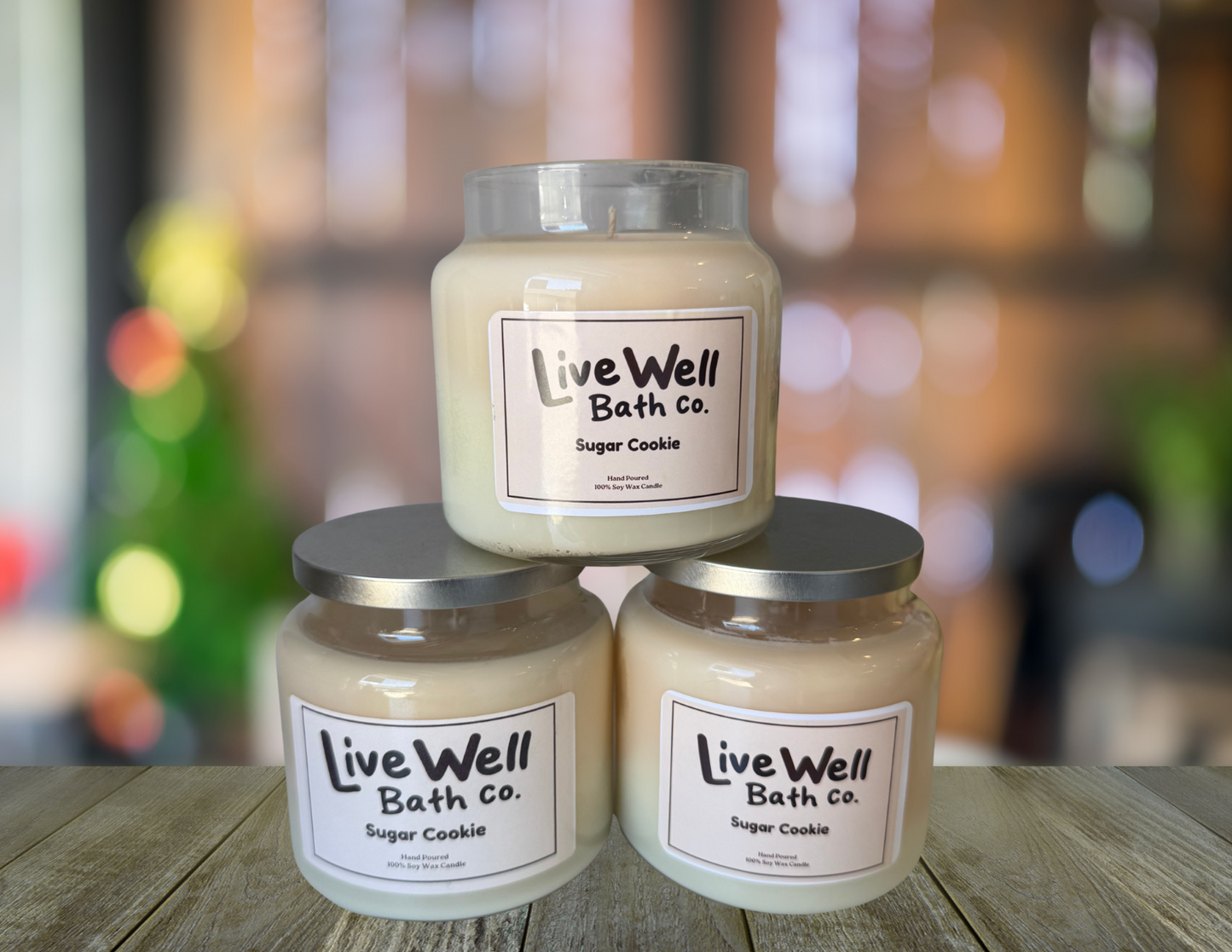 Live Well Bath Co – Christmas Spirit Candle