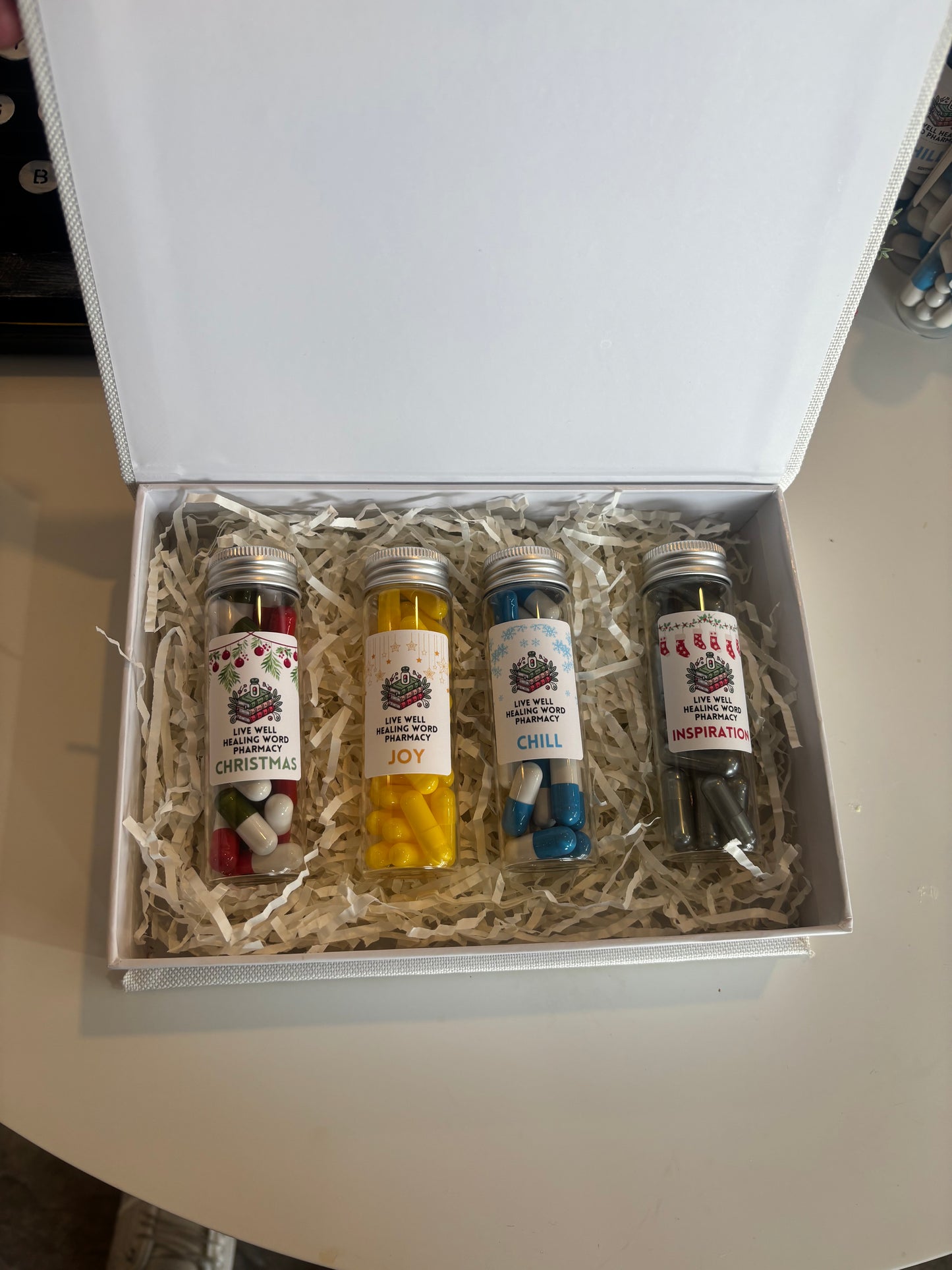 Live Well Bath Co- Healing Words Pharmacy Gift Set