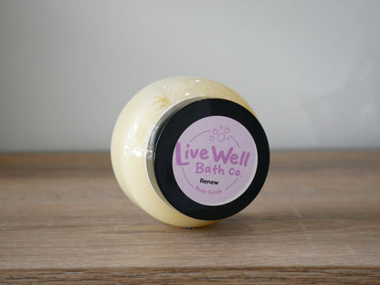 Renew Exfoliating Body Scrub – Smooth & Refreshing Self-Care