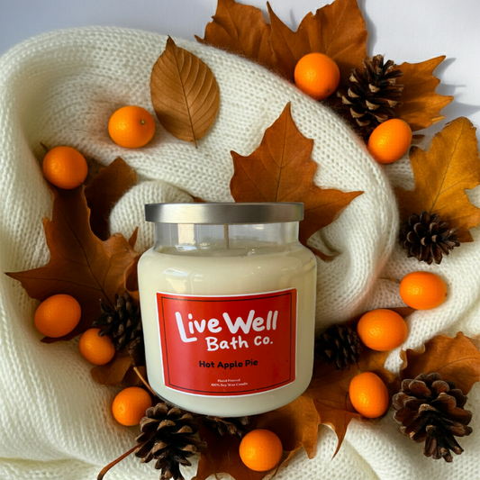 Live Well Bath Co – Hot Apple Pie Candle