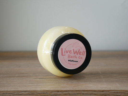 Wildflower Exfoliating Body Scrub – Smooth & Refreshing Self-Care